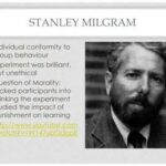 Stanley Milgram : el principio de obediencia