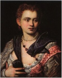 Jacopo Tintoretto (Robusti) : Verónica Franco